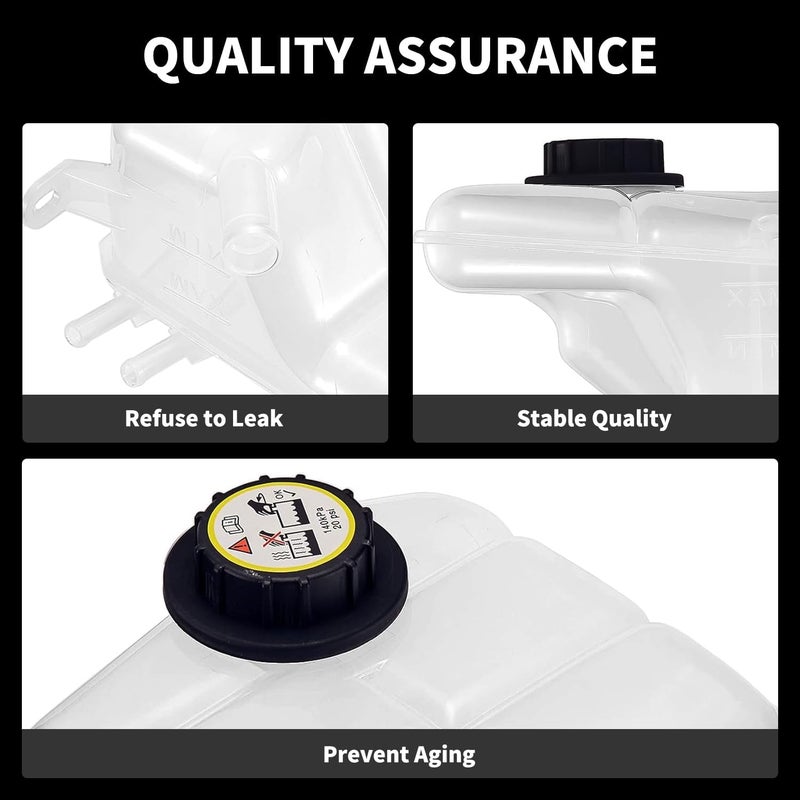 KARPAL 603382 Engine Coolant Recovery Expansion Tank and Cap Compatible with 2013-2018 Ford C-Max 2013-2016 Ford Escape 2012-2018 Ford Focus 2014-2018 Transit Connect - Image 4